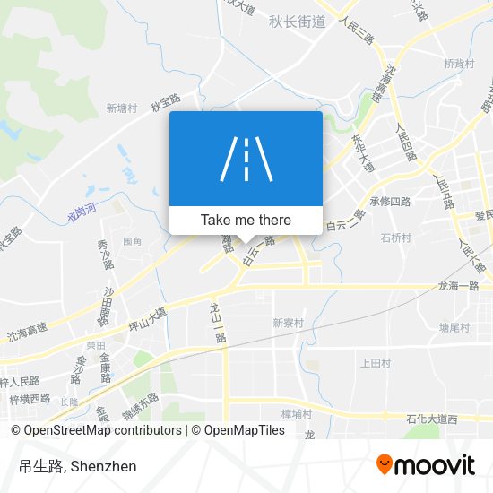 吊生路 map