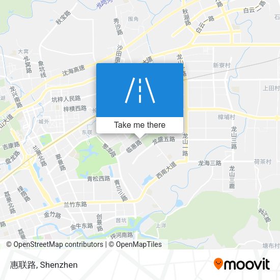 惠联路 map