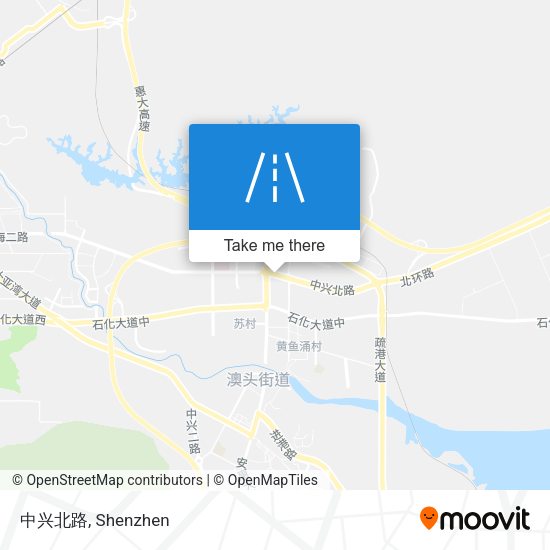 中兴北路 map