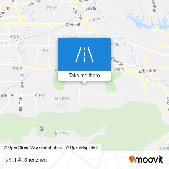 水口路 map