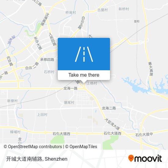 开城大道南辅路 map