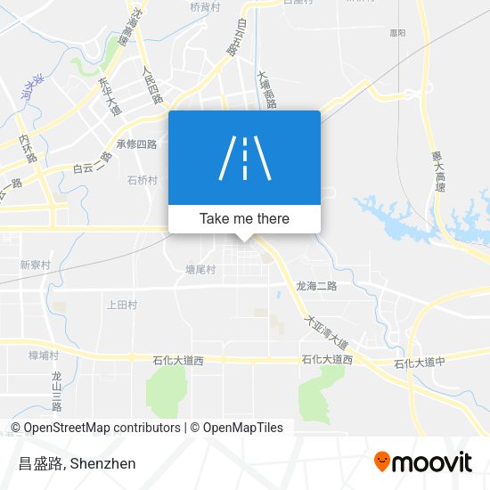 昌盛路 map