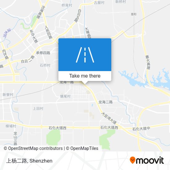 上杨二路 map