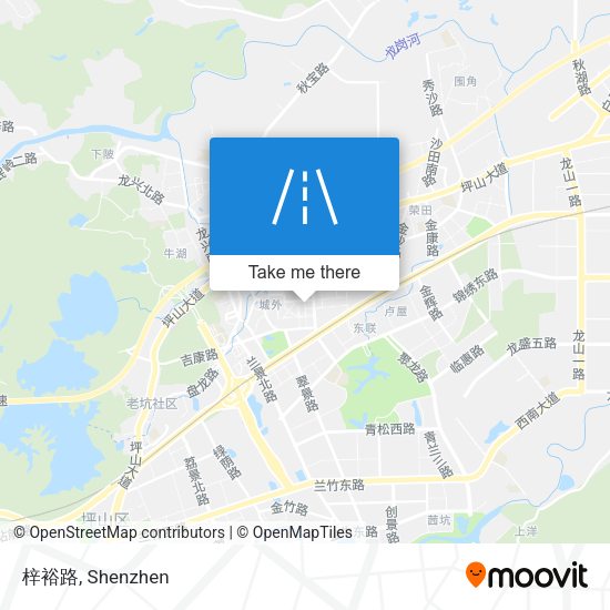 梓裕路 map