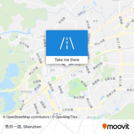秀邦一路 map