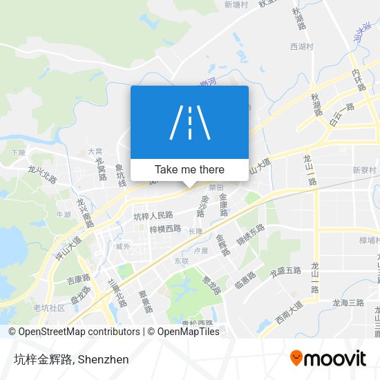 坑梓金辉路 map