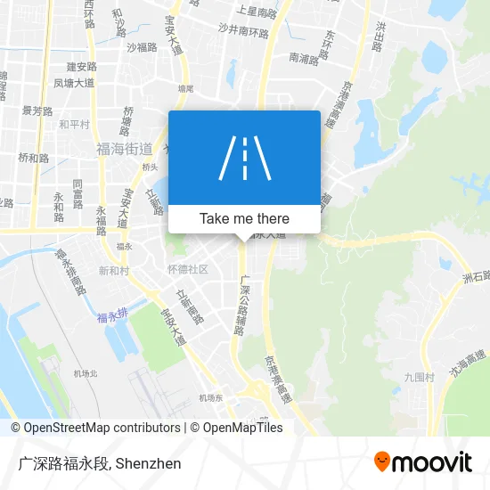 广深路福永段 map