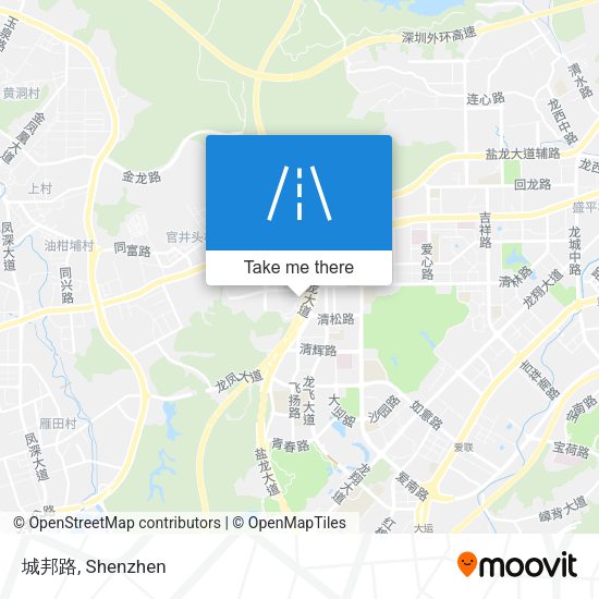 城邦路 map