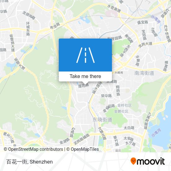 百花一街 map