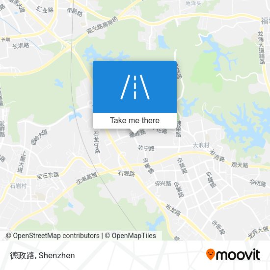 德政路 map