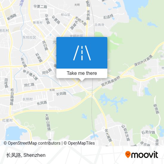 长凤路 map