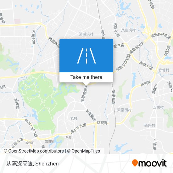 从莞深高速 map