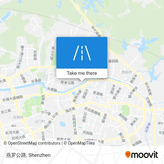 燕罗公路 map