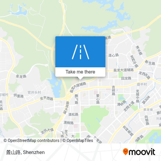 麓山路 map
