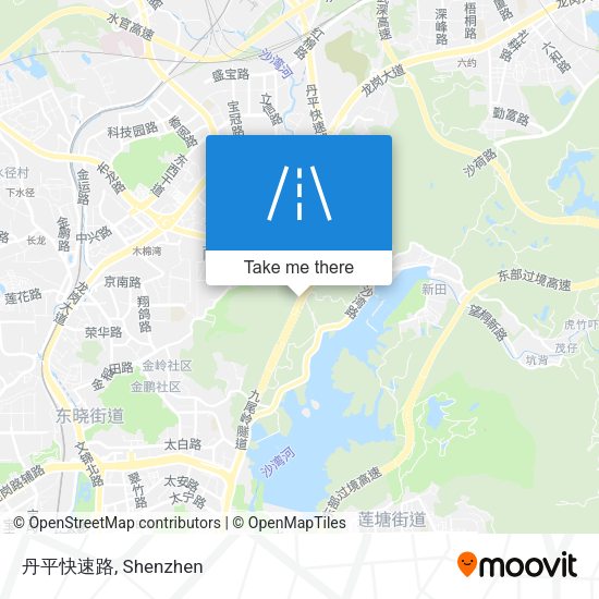 丹平快速路 map