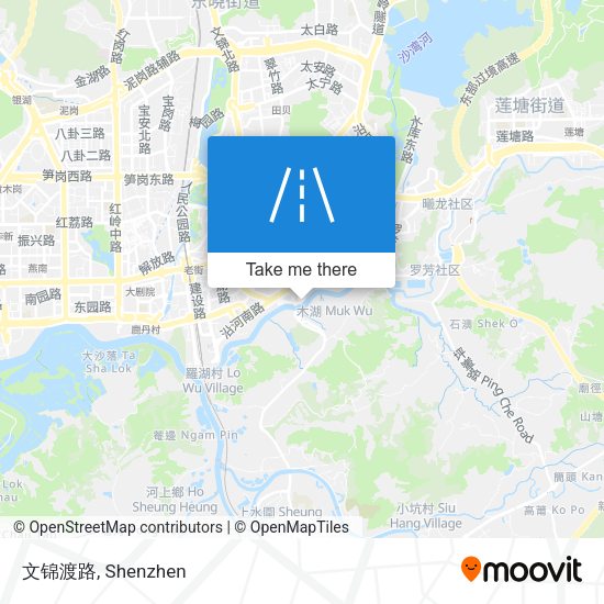 文锦渡路 map
