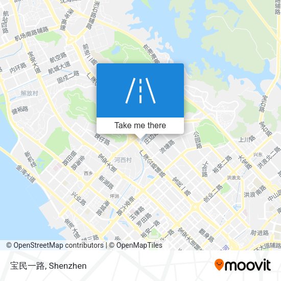 宝民一路 map
