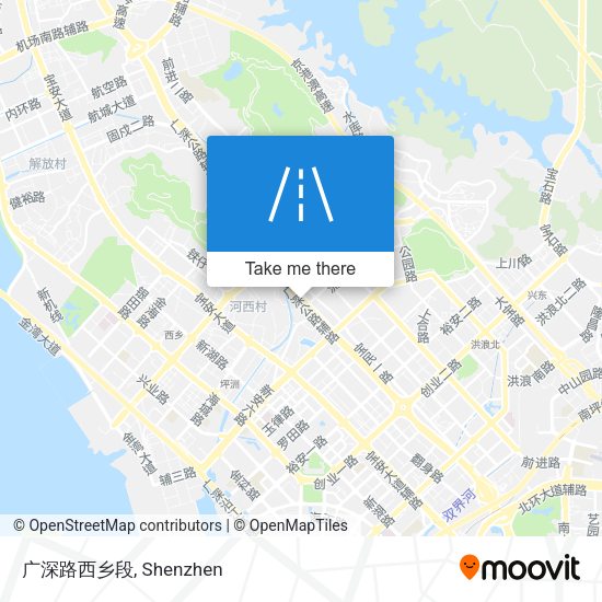 广深路西乡段 map