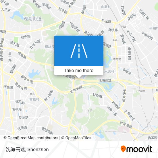 沈海高速 map