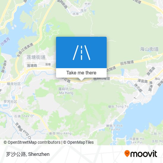 罗沙公路 map