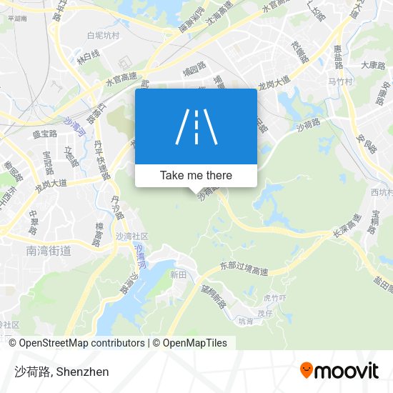 沙荷路 map