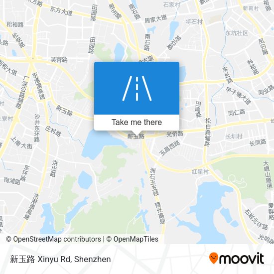 新玉路 Xinyu Rd map