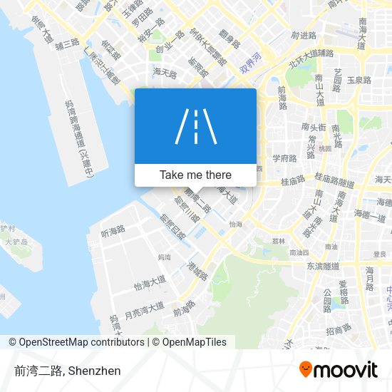 前湾二路 map