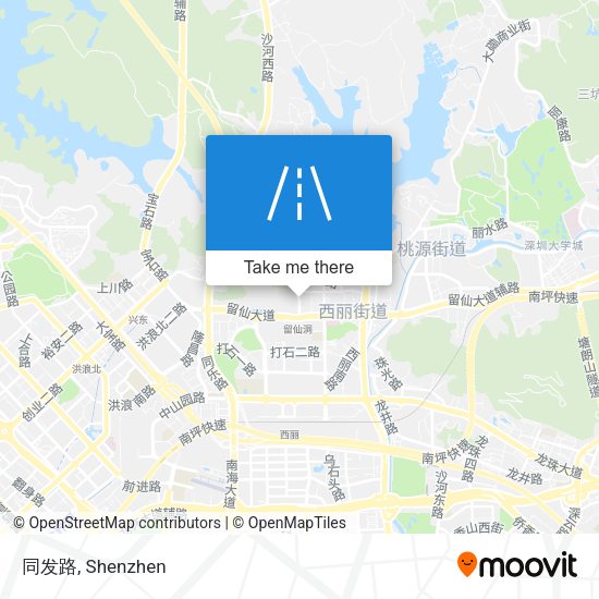 同发路 map