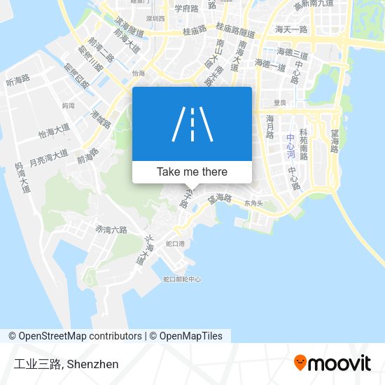 工业三路 map