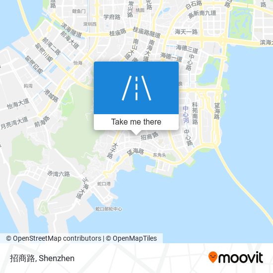 招商路 map