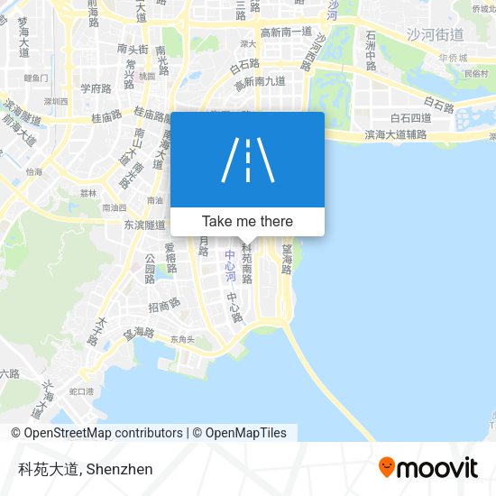 科苑大道 map