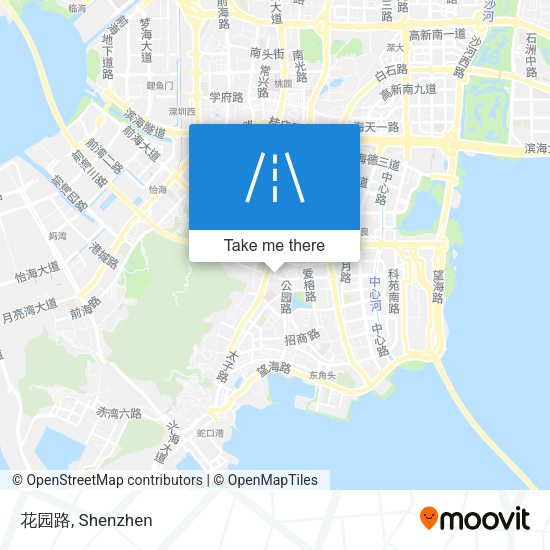 花园路 map