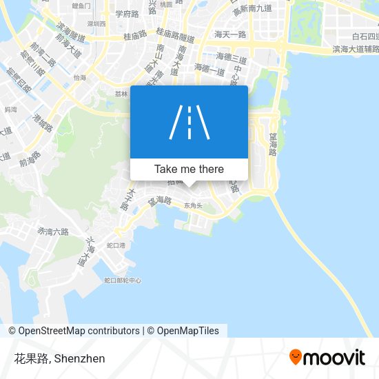 花果路 map