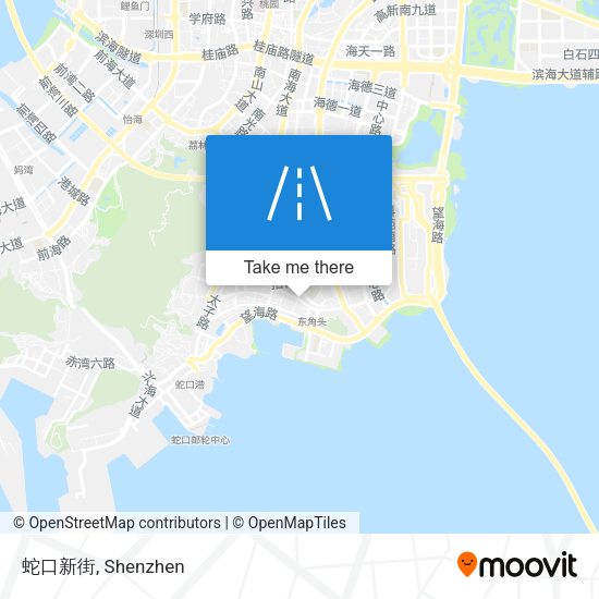 蛇口新街 map