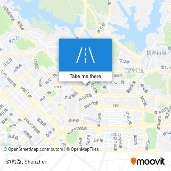 边检路 map