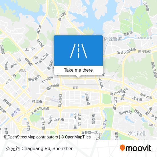 茶光路 Chaguang Rd map