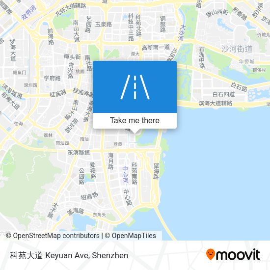 科苑大道 Keyuan Ave map