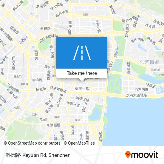 科园路 Keyuan Rd map