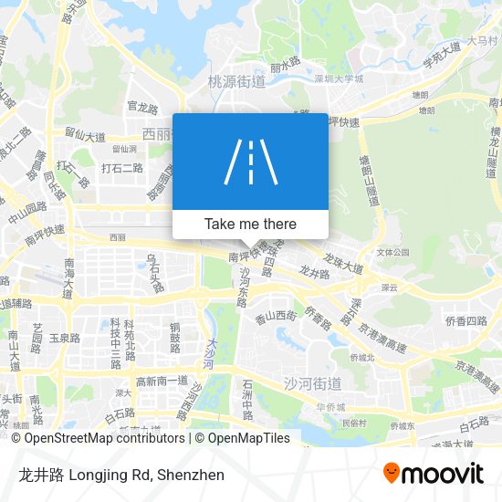 龙井路 Longjing Rd map