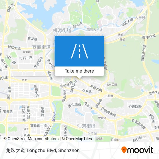 龙珠大道 Longzhu Blvd map