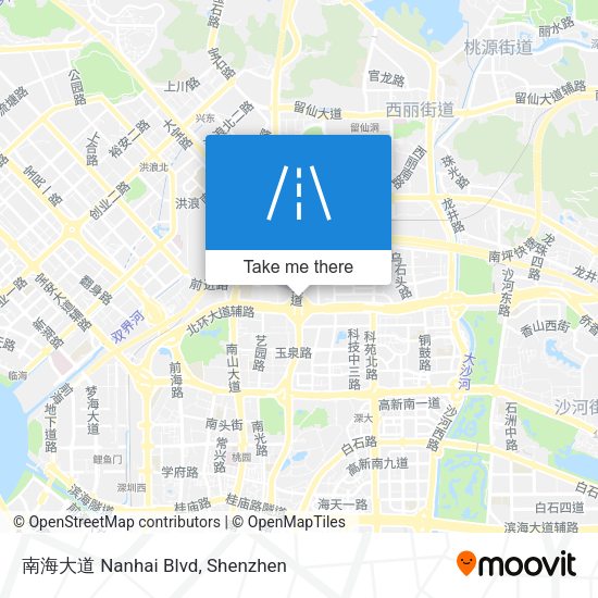 南海大道 Nanhai Blvd map