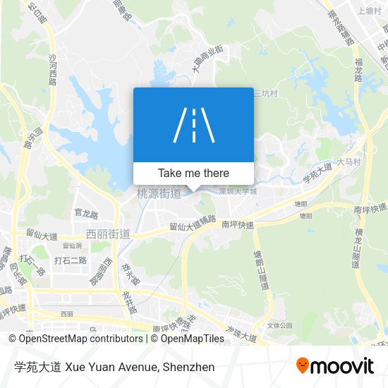 学苑大道 Xue Yuan Avenue map