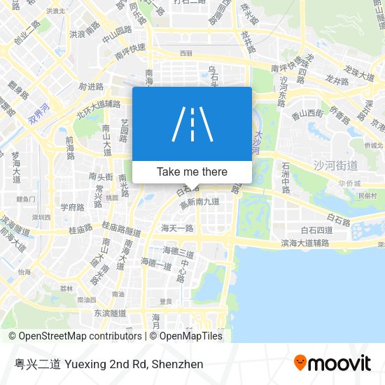 粤兴二道 Yuexing 2nd Rd map