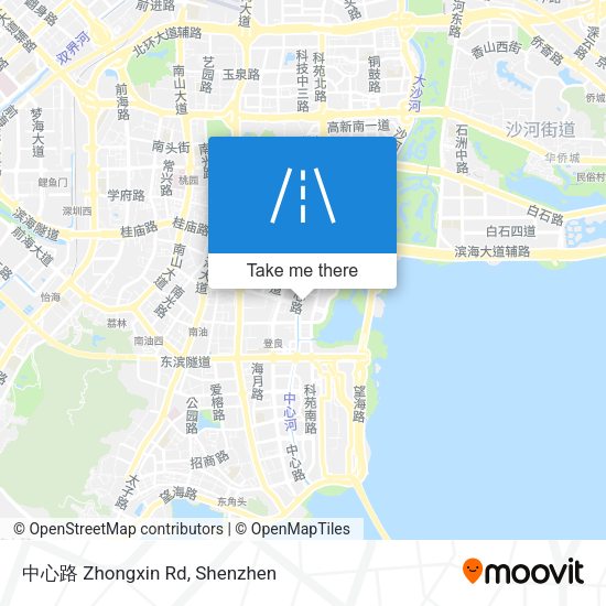 中心路 Zhongxin Rd map