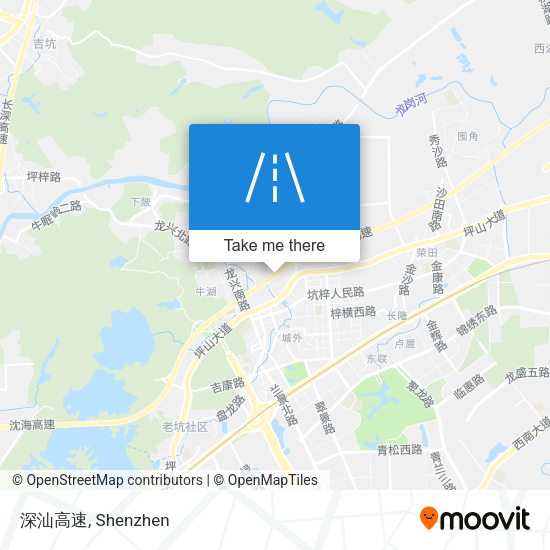 深汕高速 map