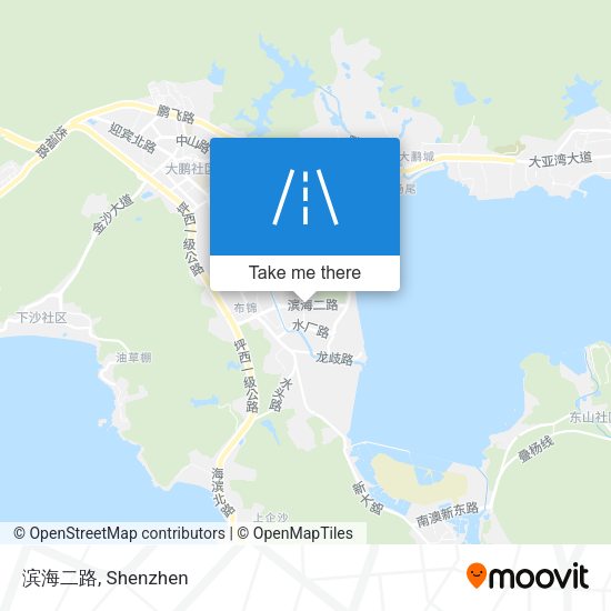 滨海二路 map