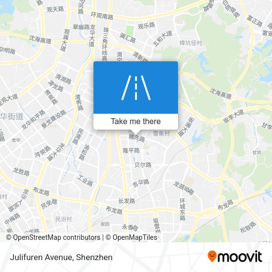 Julifuren Avenue map