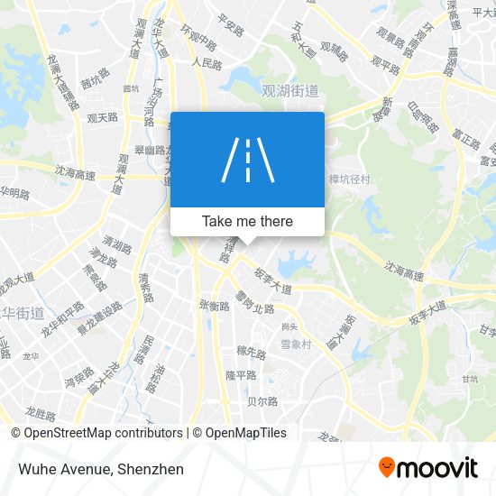 Wuhe Avenue map