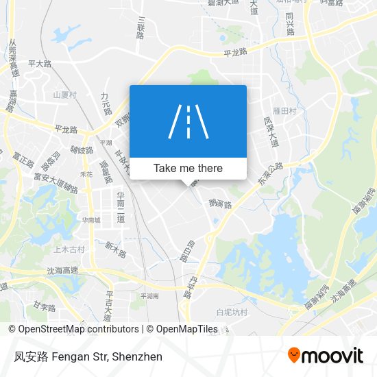 凤安路 Fengan Str map