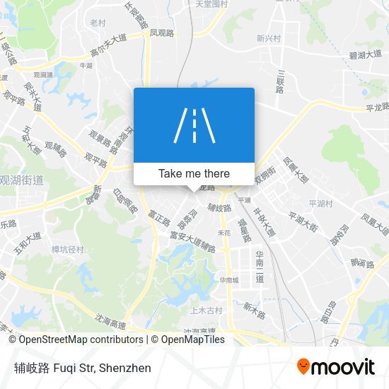 辅岐路 Fuqi Str map